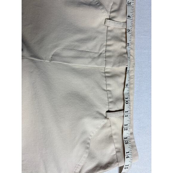 Theory Khaki Pants Women's Size 6 Straight Leg - Picture 4 of 7